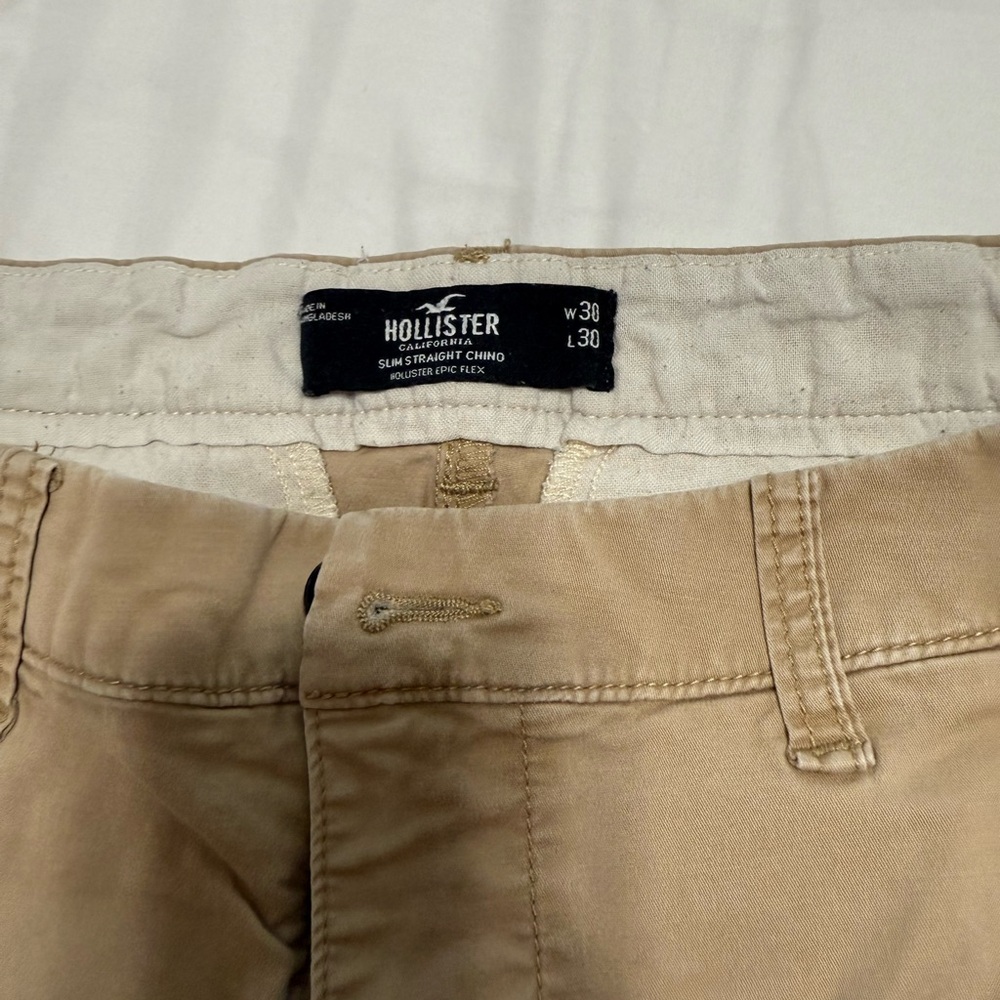 Hollister Men's Khaki Chinos